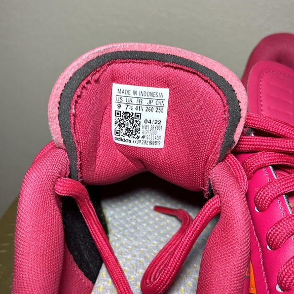 Women’s Sz 9 Adidas x Farm Rio Grand Court Alpha Cloudfoam Comfort Court Shoes - Picture 7 of 12